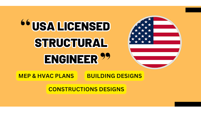 Review and stamp as licensed civil and structural engineer for permit ...