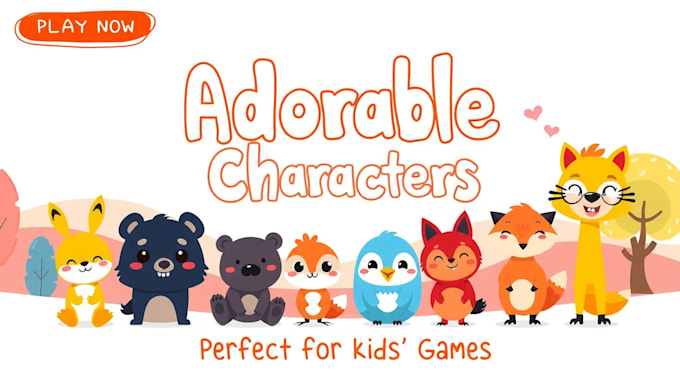 create custom 2d game assets and animations for indie games