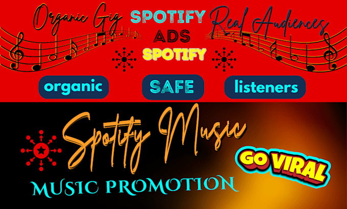 create an ads to promote all types spotify music
