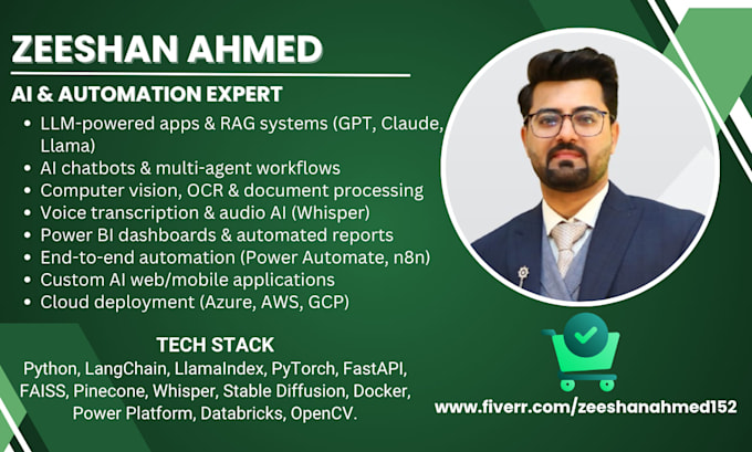 build ai chatbots rag system automation workflows agents web and mobile apps