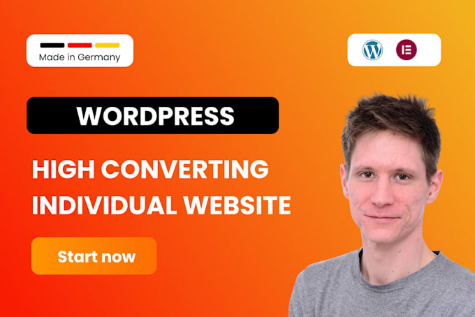 create your individual wordpress website