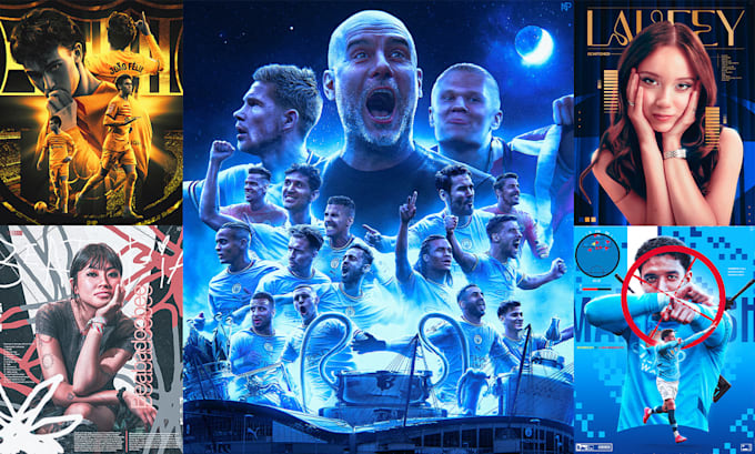 Create a professional sports poster graphic design for you by ...
