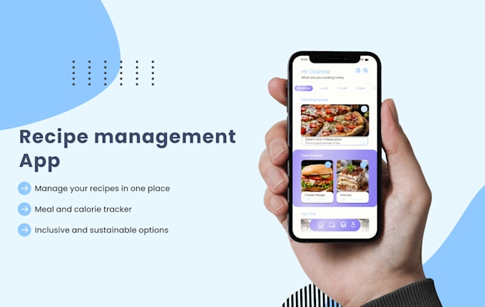 create a recipe management app like paprika, kitchenese, pestle
