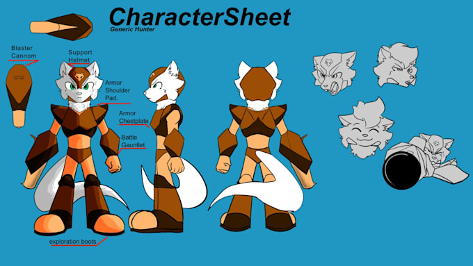 make the character model that you describe to me