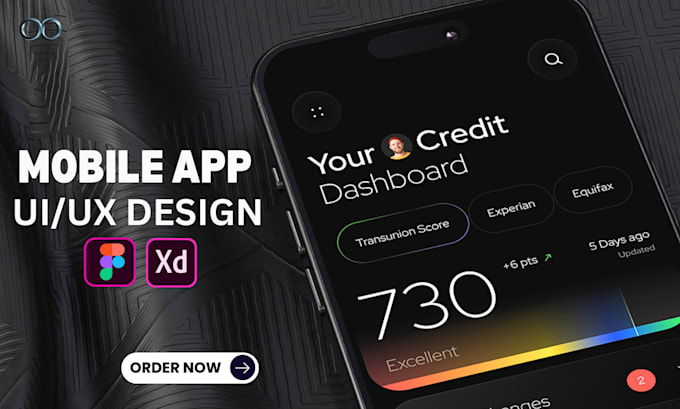 Design mobile app design, stunning mobile ui ux, figma app ui design ...