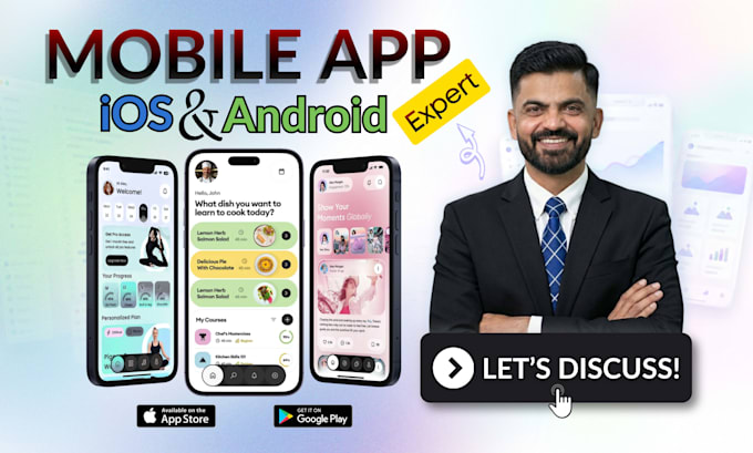 build mobile app development ios android creation react native flutter developer