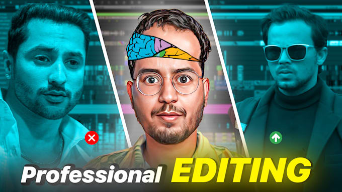 do professional video editing for youtube, ads, social media