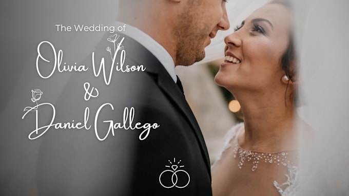 do wedding video editing