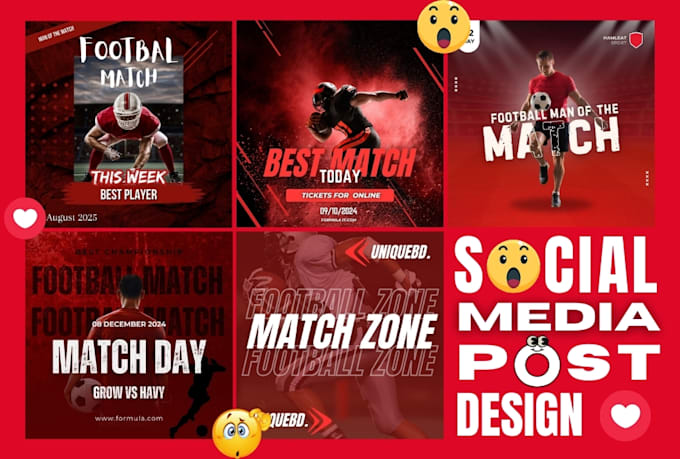 unique social media post design for boost engagement fast