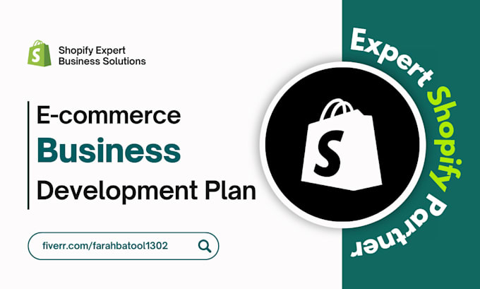 provide complete shopify ecommerce business plan and solutions