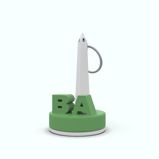 design custom 3d printed keychains with unique shapes and personalization
