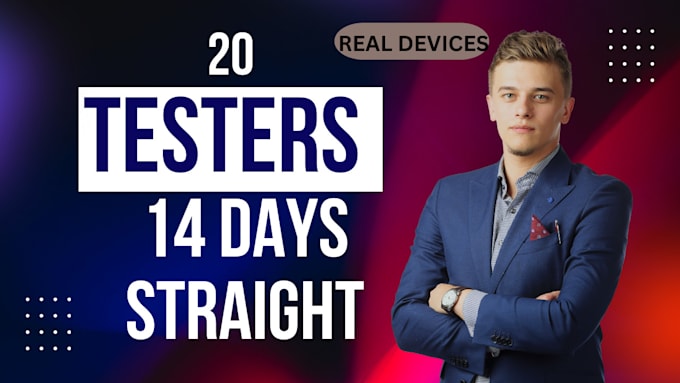 Provide 12 testers for your google play closed testing, 100 percent ...