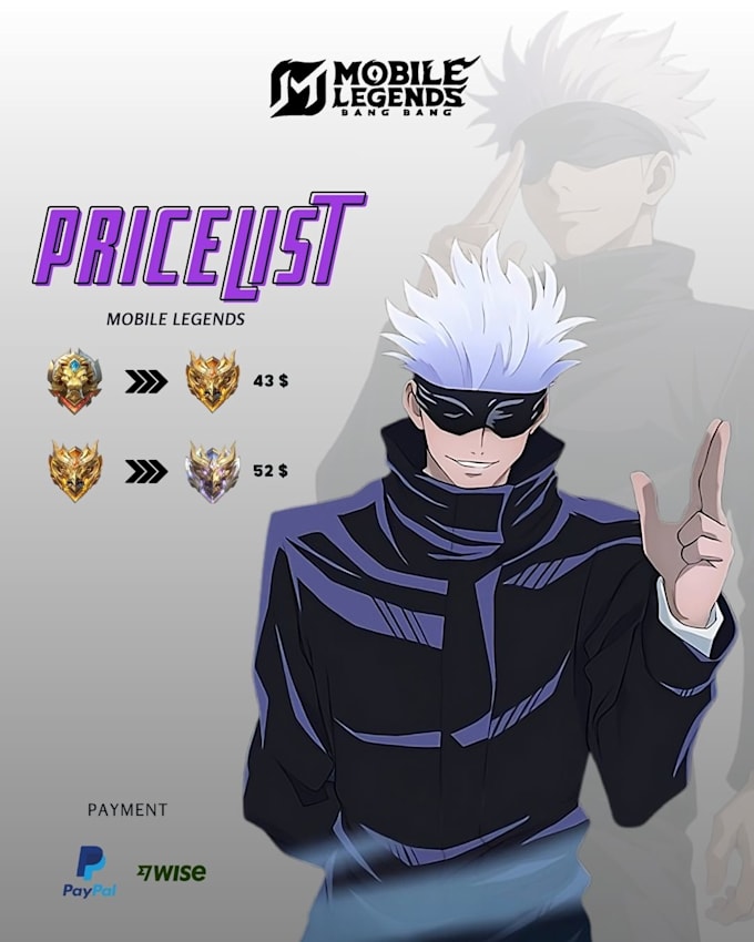 pilot and push your mobile legends rank