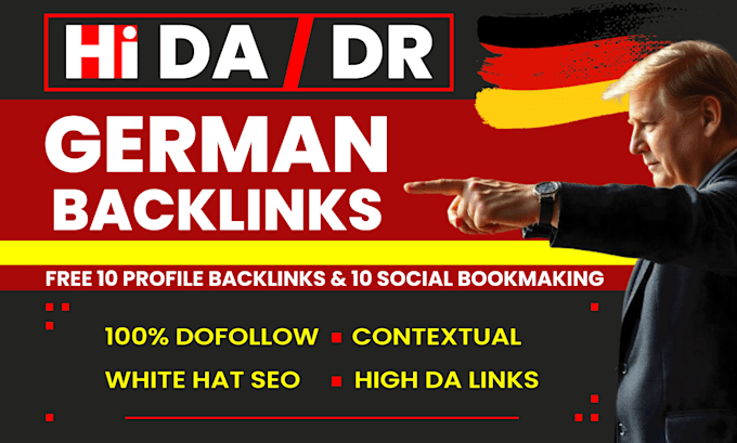 boost your german SEO with high quality deutsche backlinks and citations