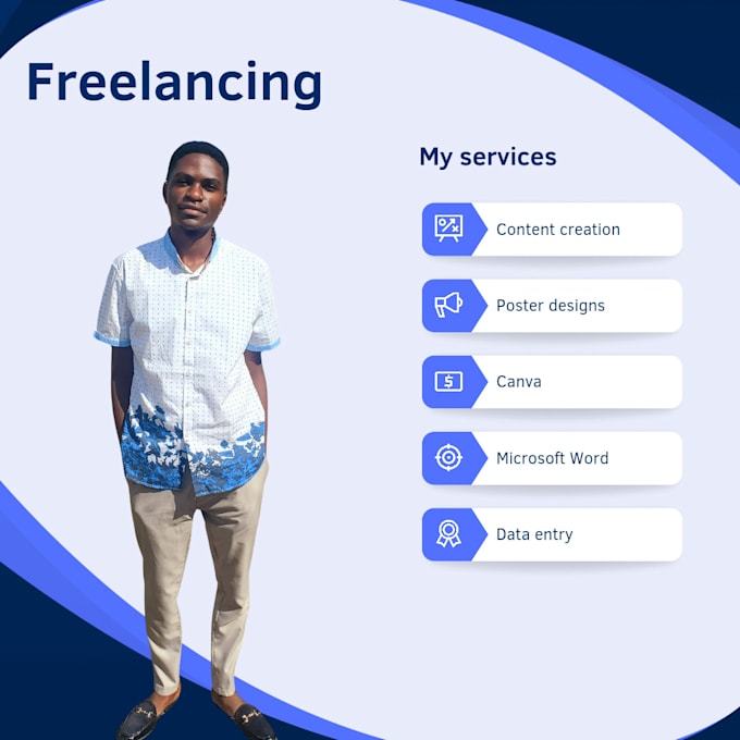 help you with creating best documents, posters, contents