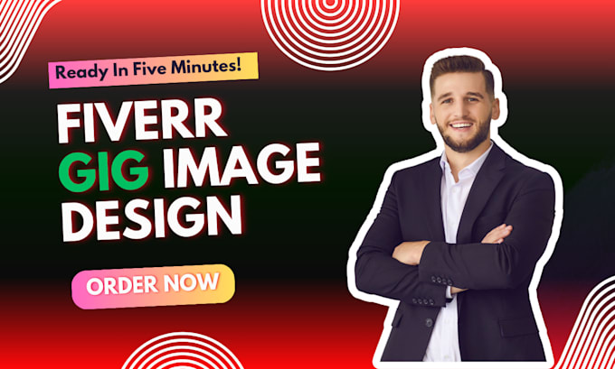 design fiverr gig image, cover, picture and thumbnail