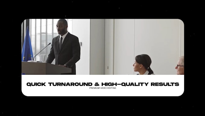 Edit a captivating speaker reel to elevate your speaking career by ...