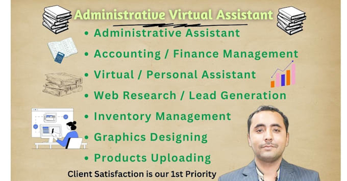 be your virtual administrative personal assistant