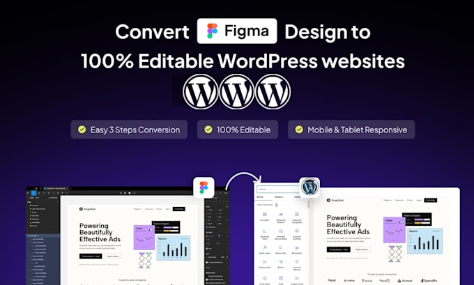convert or migrate your website from any CRM to wordpress