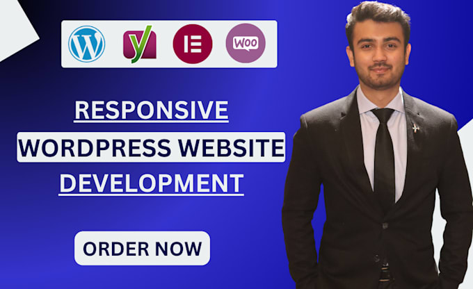 built responsive wordrpess website, design business website