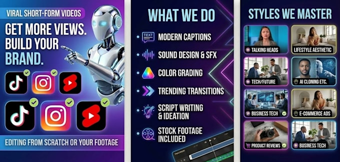 audio visual editing and creating