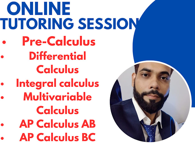 your calculus,trigonometry math tutor