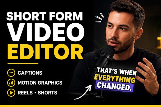 edit engaging short form videos
