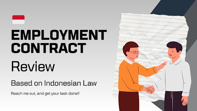 review your employment contract based on indonesian law