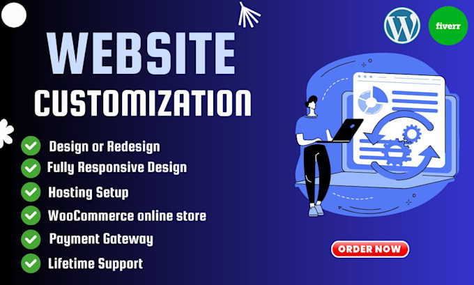 custom wordpress site design and troubleshooting expert