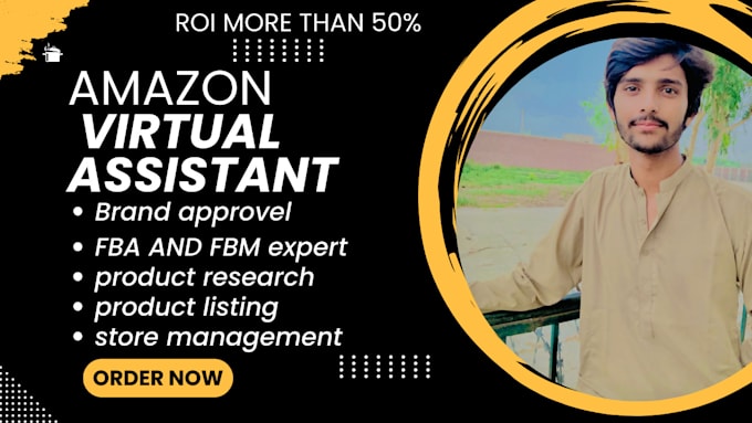 be your professional amazon fba virtual assistant VA SEO PPC account manager