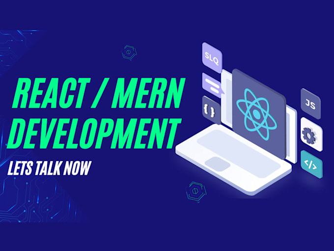 build a custom website as a full stack react developer