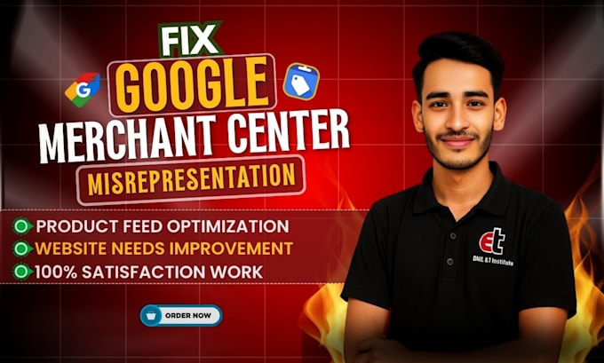 fix google merchant center suspension and misrepresentation
