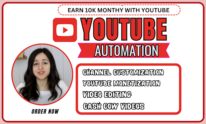 create monetized youtube automation channel, cash cow videos SEO video editing