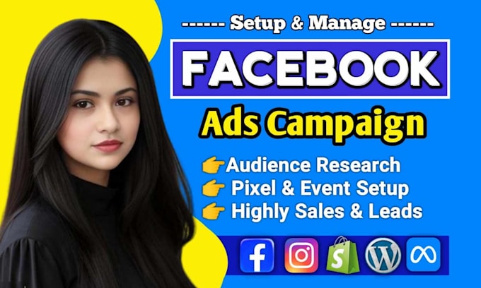 be your facebook ads, instagram ads, fb advertising, lead and sales