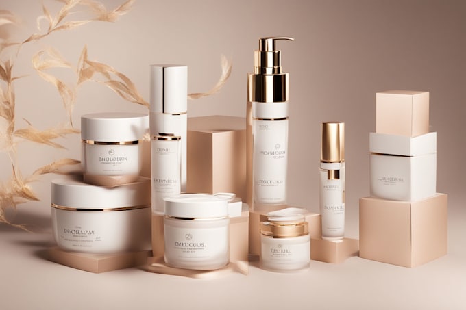 do luxury cosmetic packaging and product label