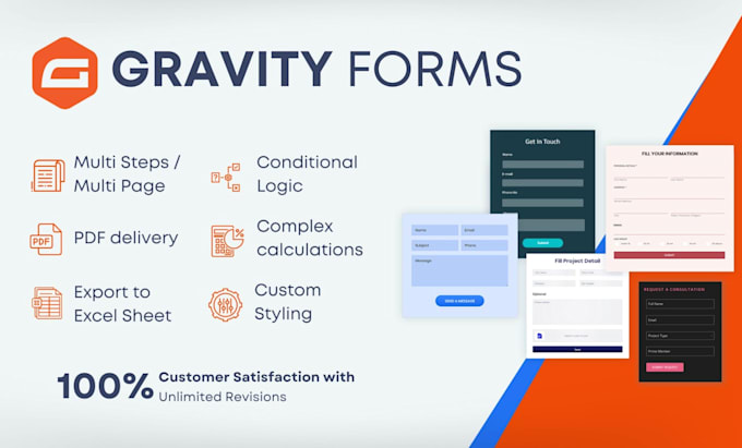 create advanced multi step gravity forms with custom PDF output