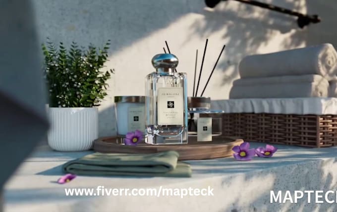 3d product animation for cosmetic skincare and perfume animation 3d body spray