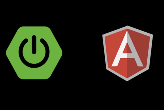 develop your application using spring boot and angular react