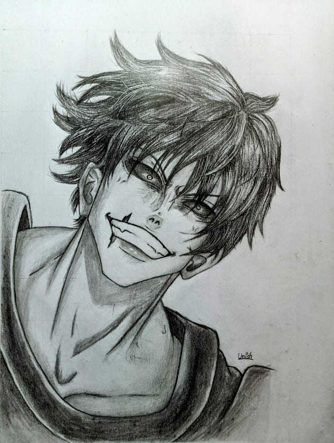 draw custom anime and manga characters