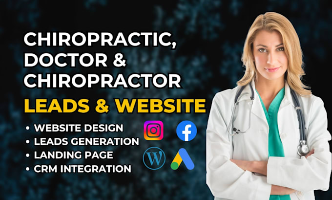 build chiropractic website chiropractic, chiropractor leads chiropractor website