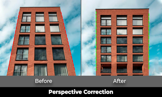 straighten up your photos with expert perspective correction