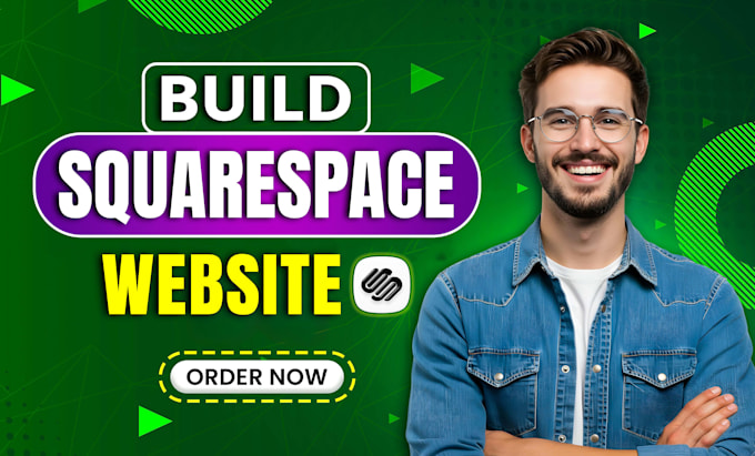 build squarespace website, design or redesign squarespace website development