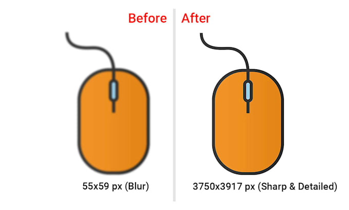 convert a high resolution image from a low resolution one