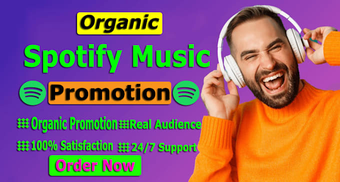 do organic promotion in our blog for spotify song promo music