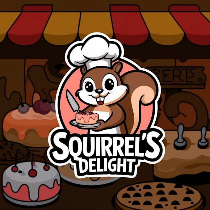 create cartoon mascot character, mascot logo