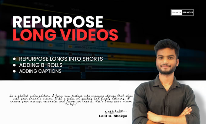 repurpose long content into reels, tiktok and shorts