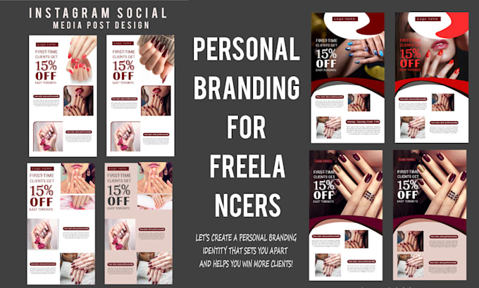 design personal branding for freelancers with logo and style guide