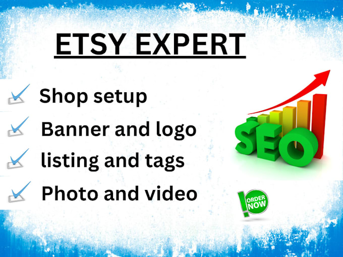 manage etsy store setup, etsy SEO optimization, shop setup, etsy VA
