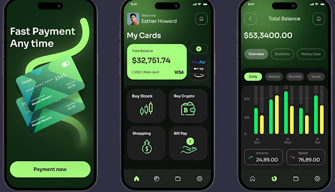 fintech app, money transfer app like wise, remittance app, bank app for you
