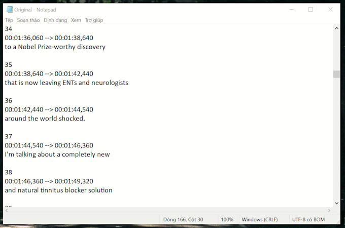 create subtitles or srt file for your video